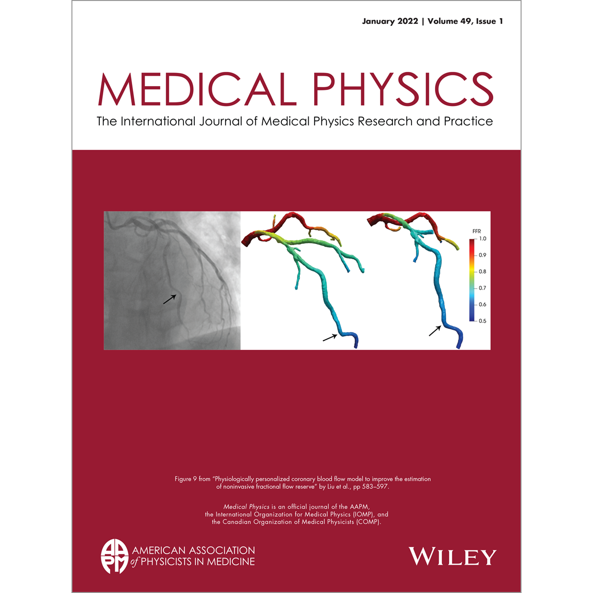 January 2022 Issue of Medical Physics ➜ https://aapm.me/MPJ4901 #MedicalPhysics #MPJ