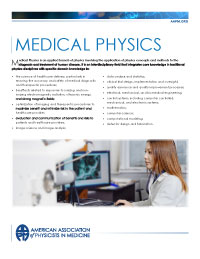 What does a Medical Physicist Do?