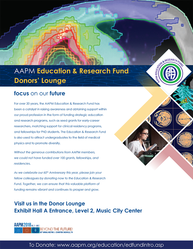 AMERICAN ASSOCIATION OF PHYSICISTS IN MEDICINE