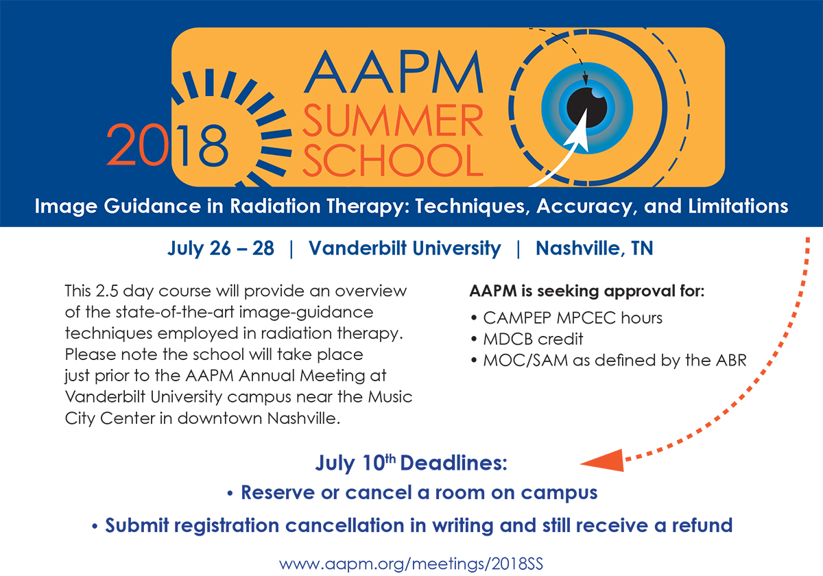 AMERICAN ASSOCIATION OF PHYSICISTS IN MEDICINE