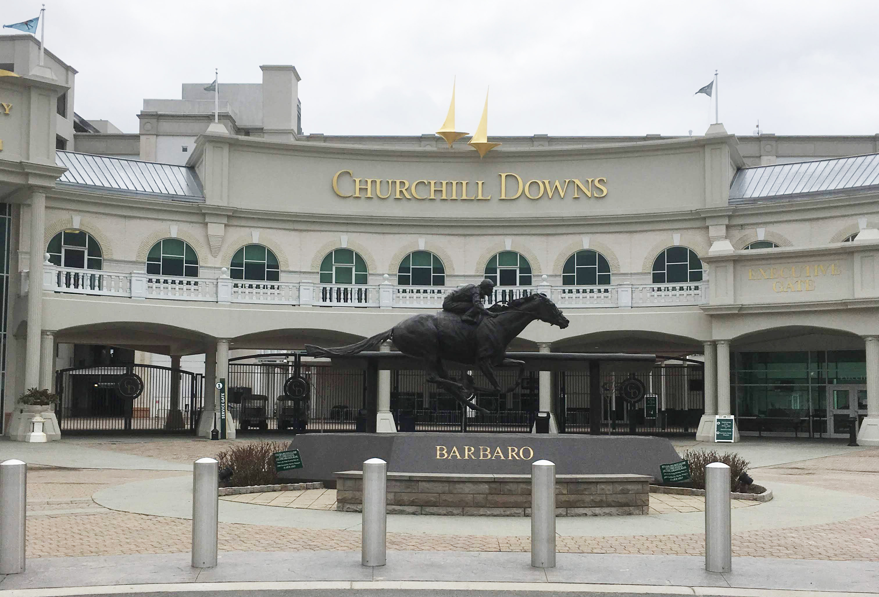 Friday night out at Churchill Downs