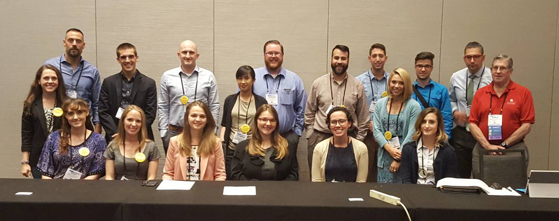 Picture of The Students and Trainees Subcommittee at the 2017 Annual Meeting